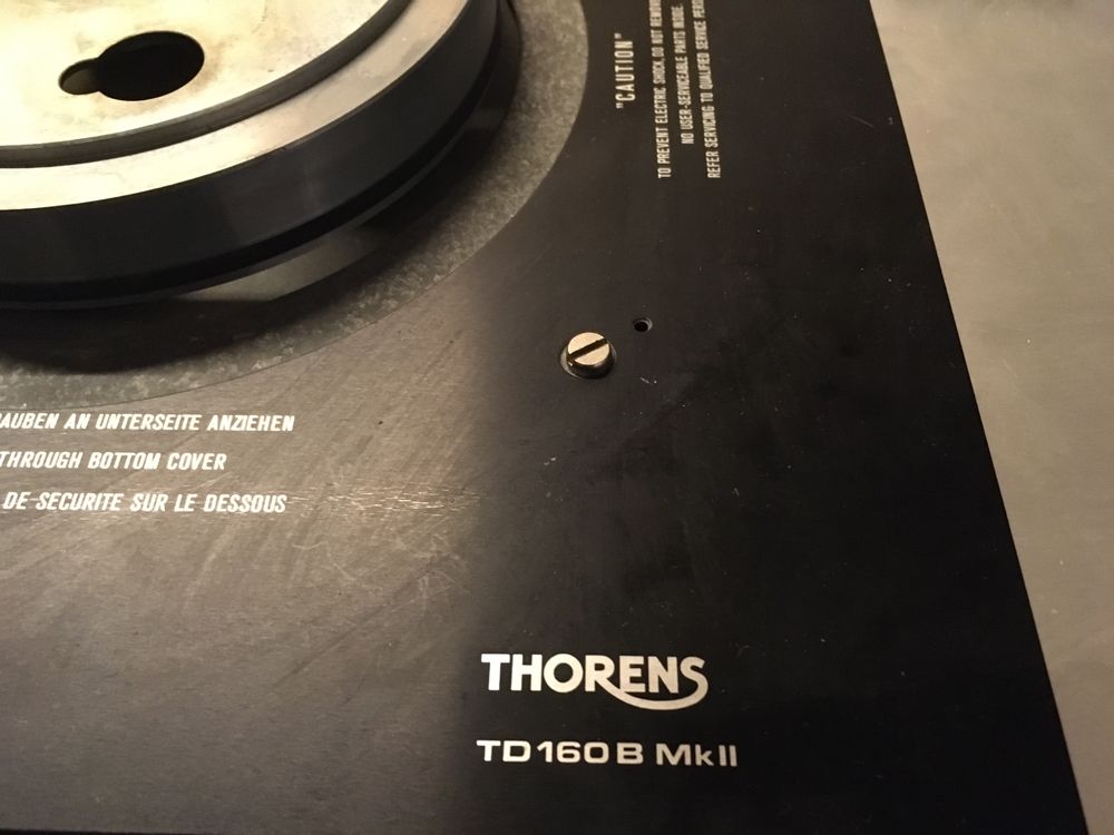 Thorens 160 B Mk2 gira-discos