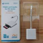 SD-Card Reader for Apple IPX / Leitor cartōes SD & TF para iPhone IPX