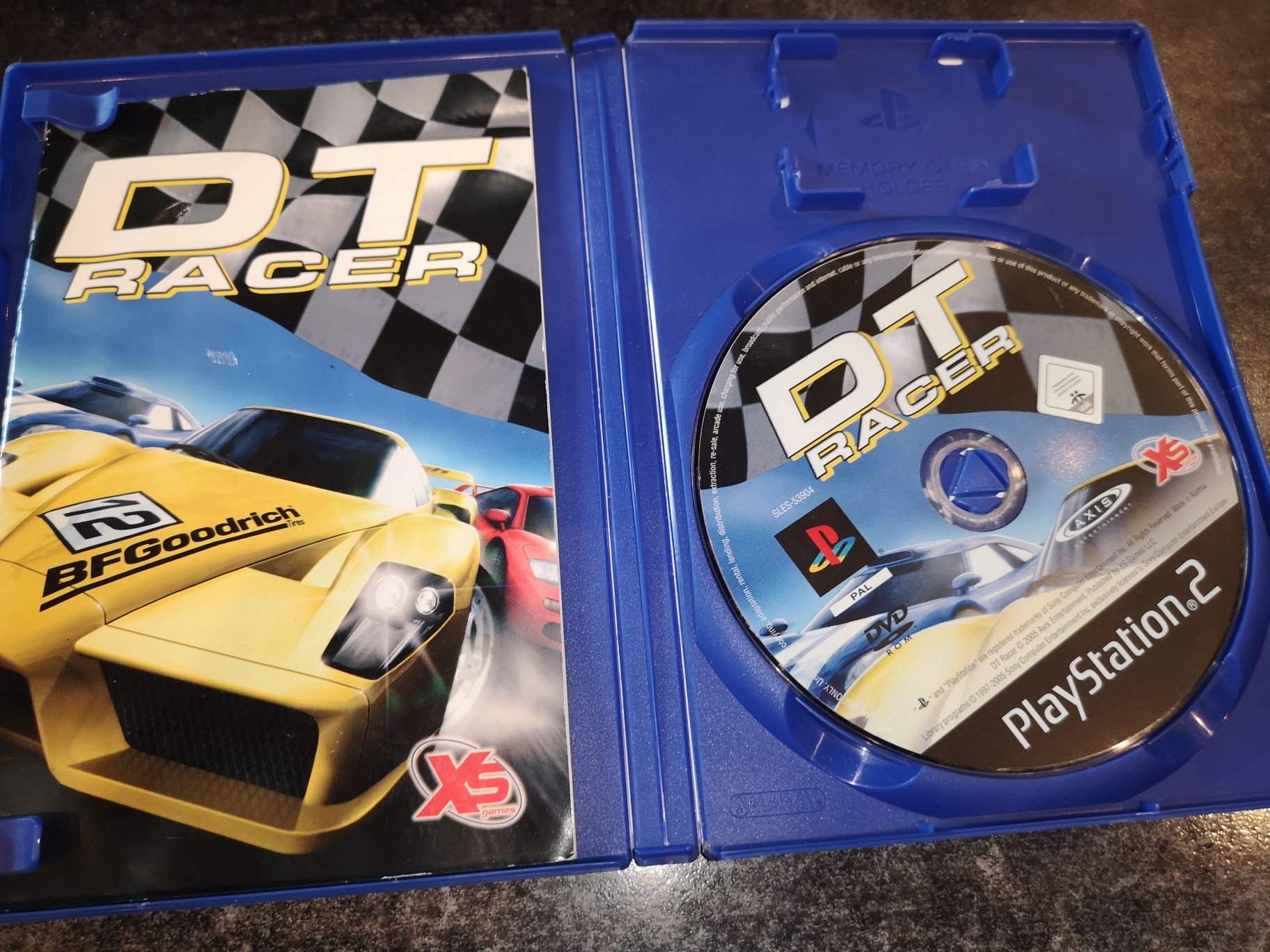 DT Racer PS2 gra ANG (Biały Kruk) stan BDB komplet