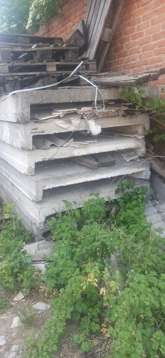 Панелі перекриття 6 х 1,2 м