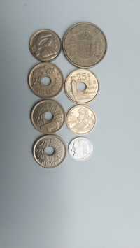 Monety hiszpańskie (1)