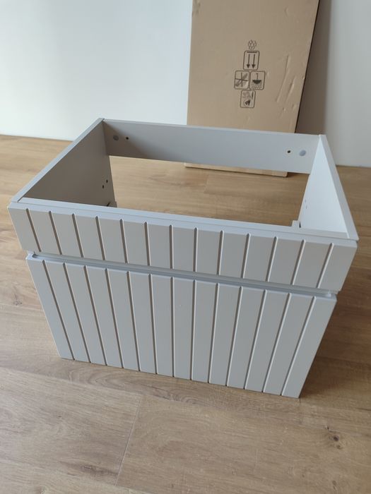 Szafka lazienkowa Comad Iconic Cashmere 60 cm + blat Comad Fiji