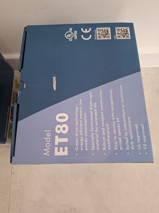 Dmuchawa Membranowa ET80 Kompresor Pompa Powietrza Sprężarka Charles A