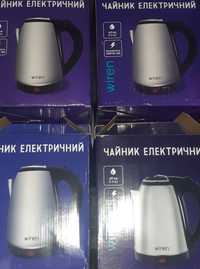 Електрочайник Wiren 2л 1500w нові. Не б.у.