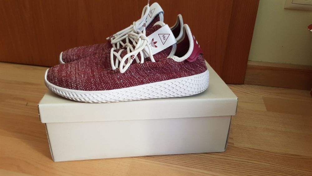 Adidas PW Tennis HU J Pharrell Williams bordowe 37 1/3