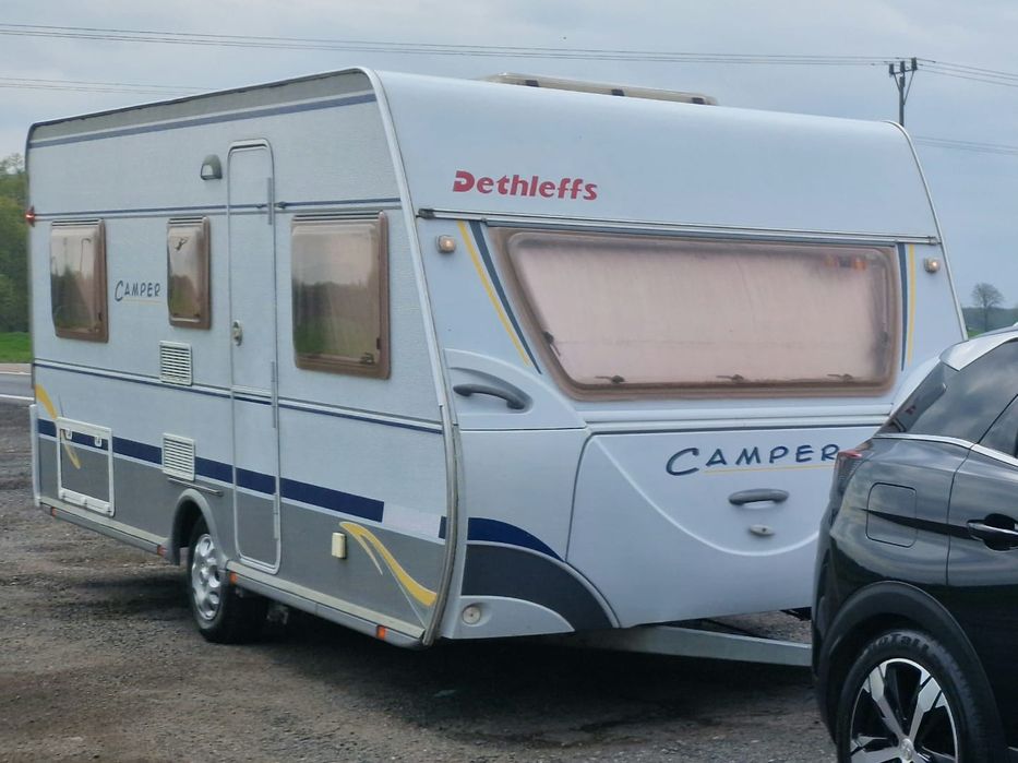 Przyczepa kempingowa jednoosiowa, prywatna