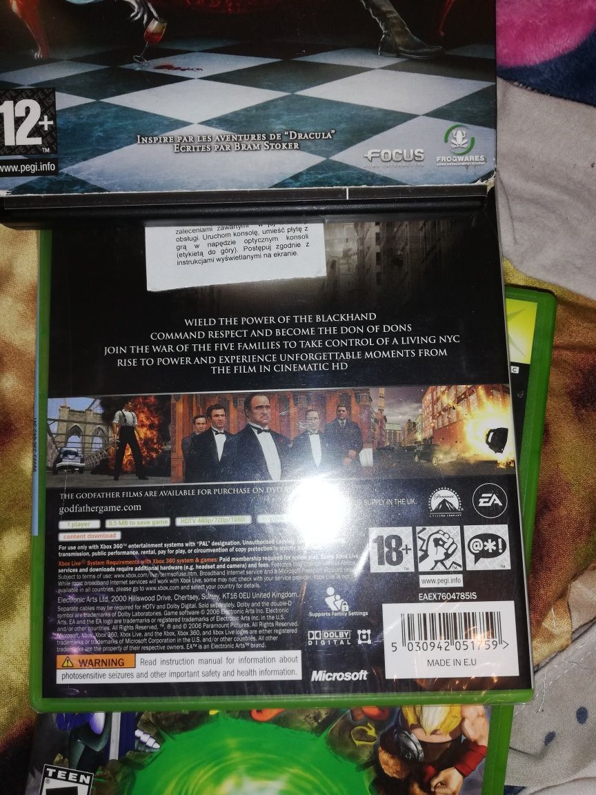 Nowa folia Gra xbox 360 the godfather