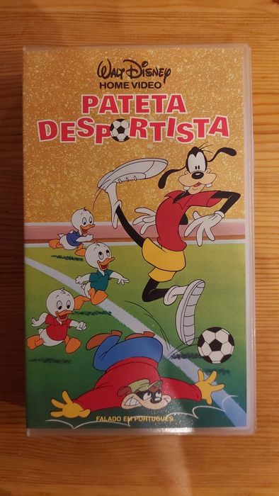 Cassete VHS Pateta Desportista
