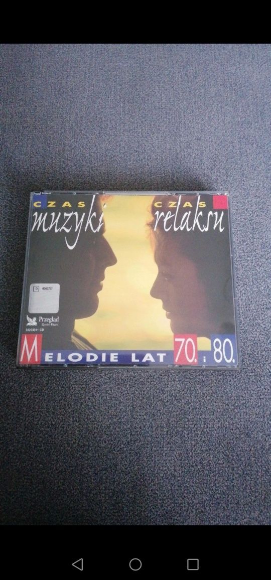 Zestaw płyt CD z muzyką