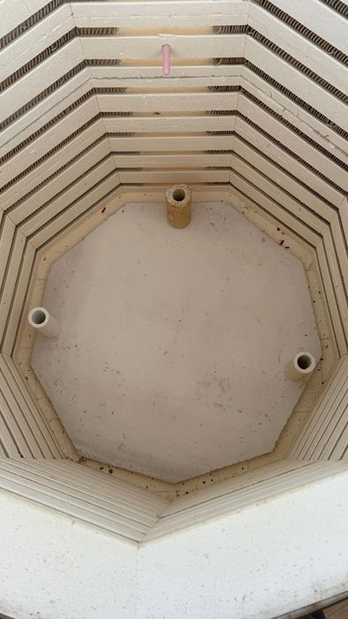 Forno mufla cerâmica 1320 graus triférico