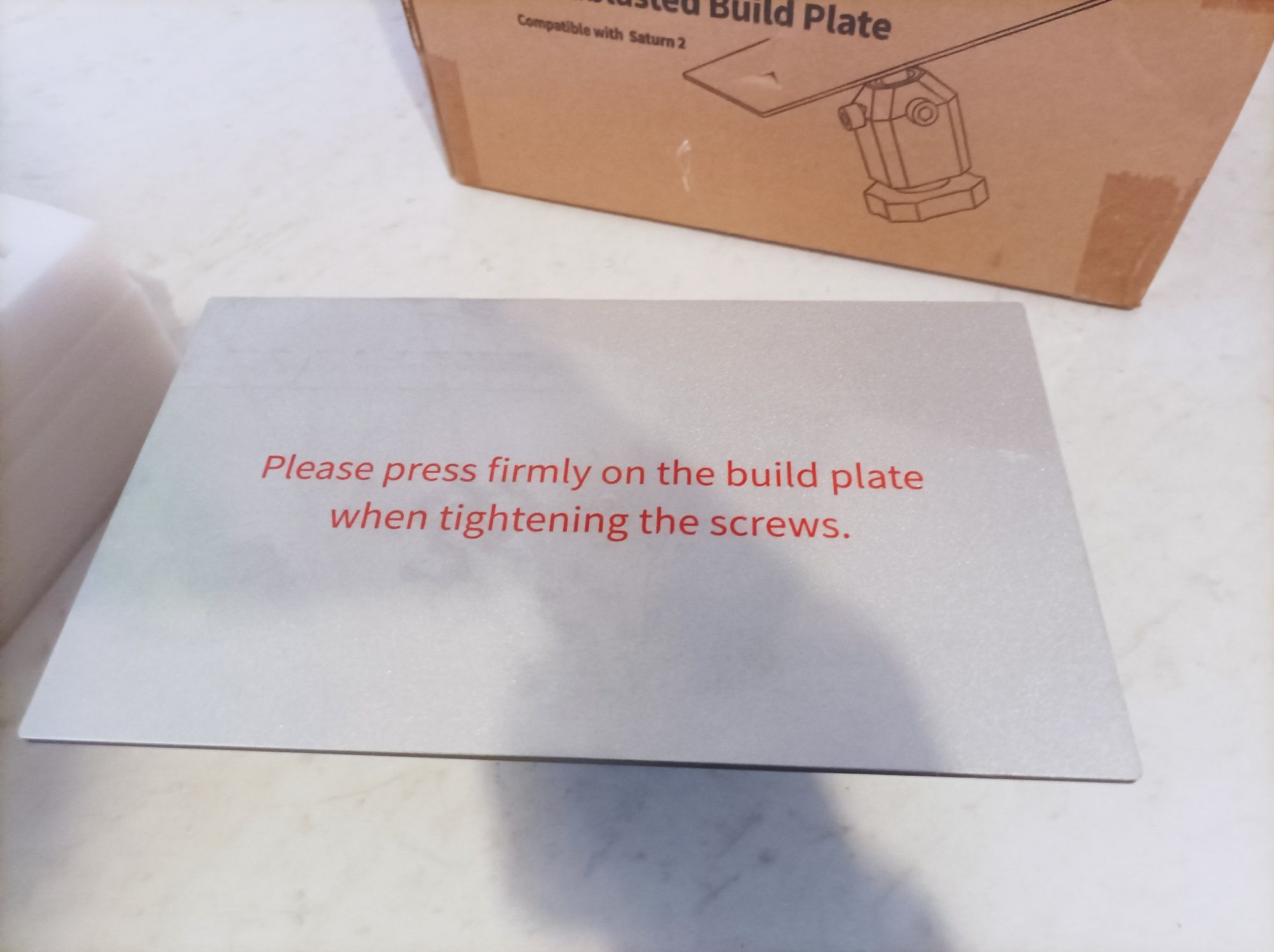 2 sztuki Sandblasted Build Plate

Compatible with Saturn 2