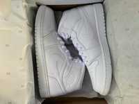 Air Jordan 1 Mid Originais - Branco