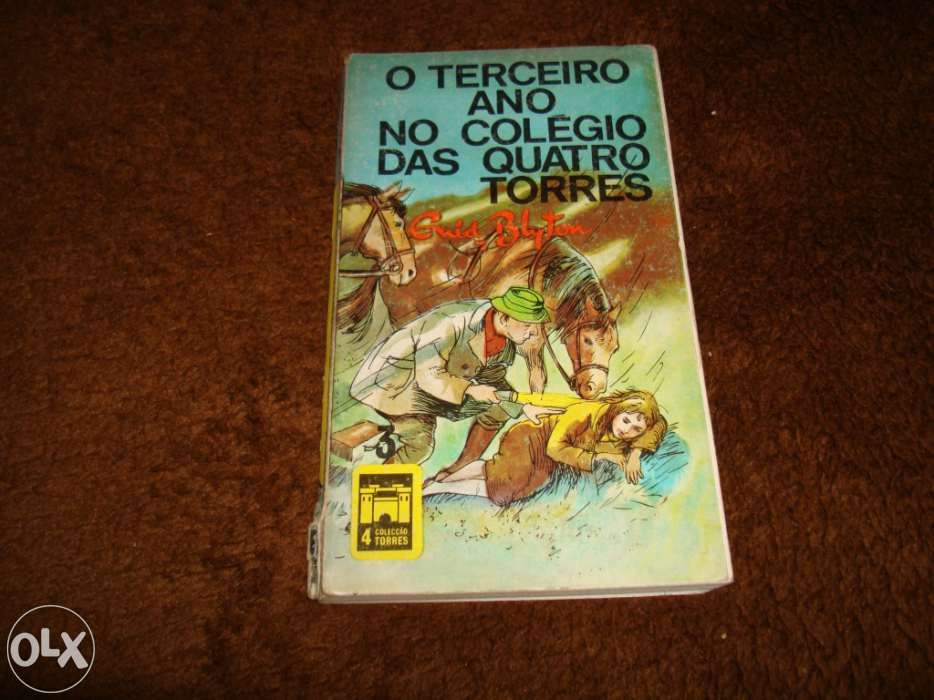 O terceiro ano no colegio das quatro torres - Enid Blyton