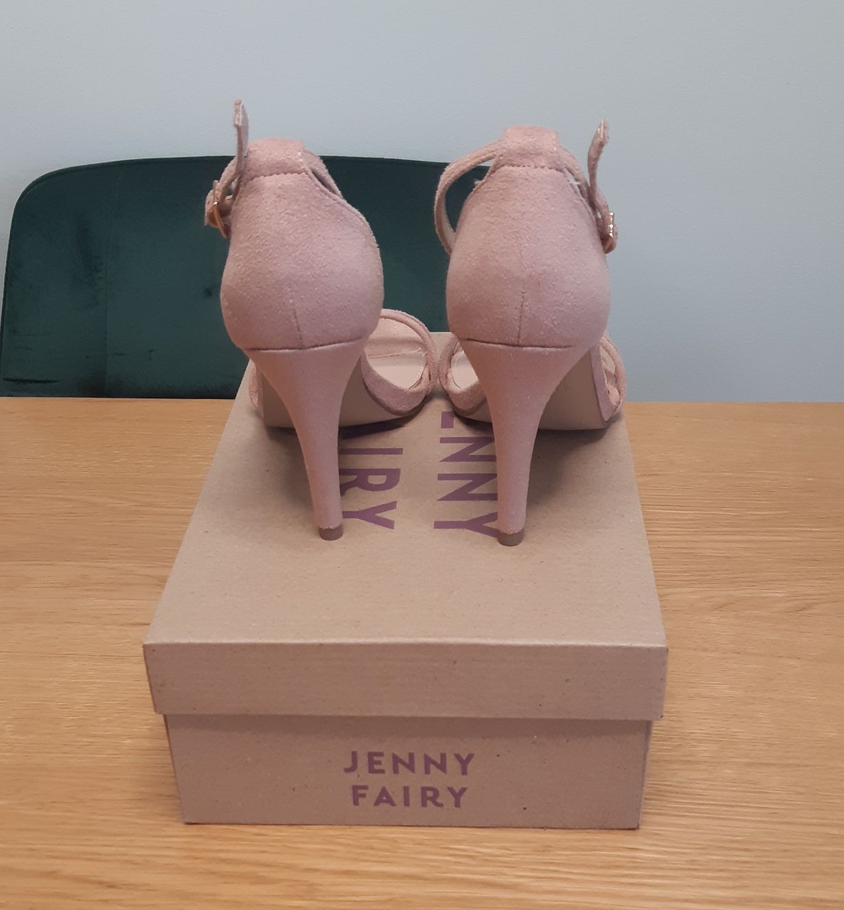 Jenny Fairy Różowe Eleganckie Sandały r. 37
