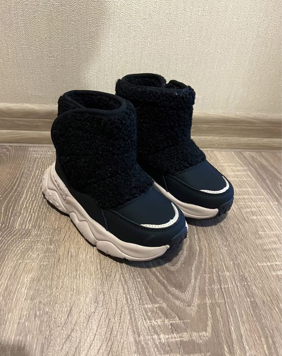 Сапоги зимние зимові черевики на мальчика хлопчика 27 28