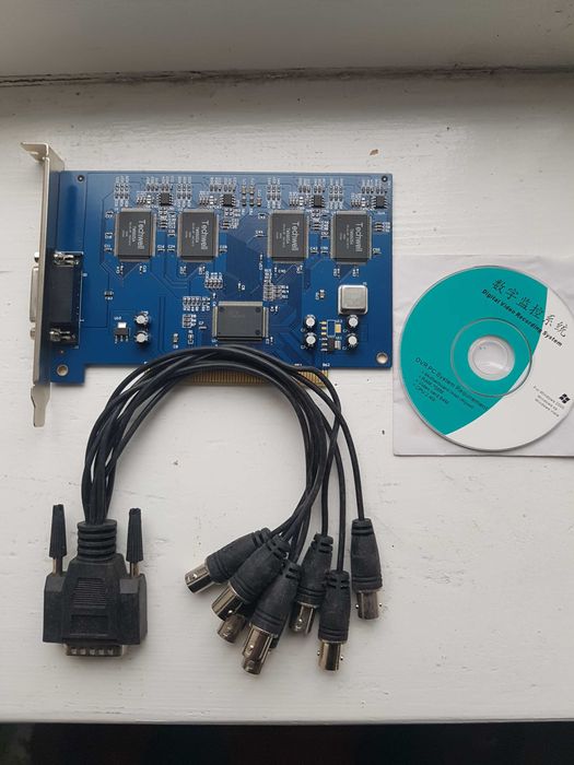 Плати  для відеонагляду З шлейфами