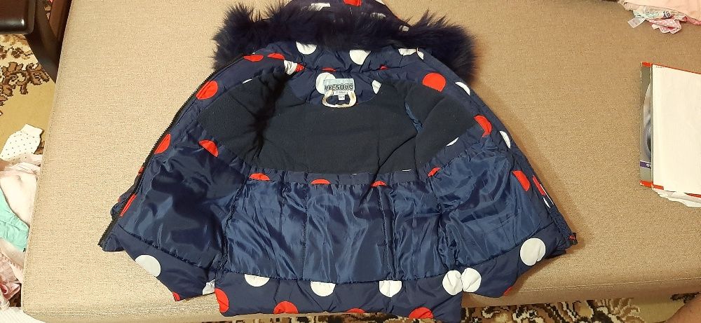 куртка зимняя для дівчики