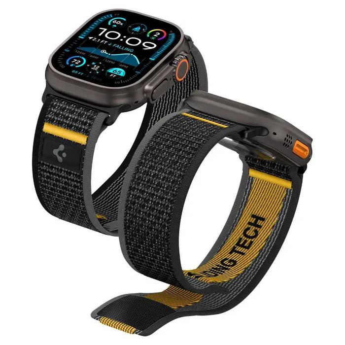 Ремешок Spigen Athlex Air Band Apple Watch 44/45/46/49mm Active Black