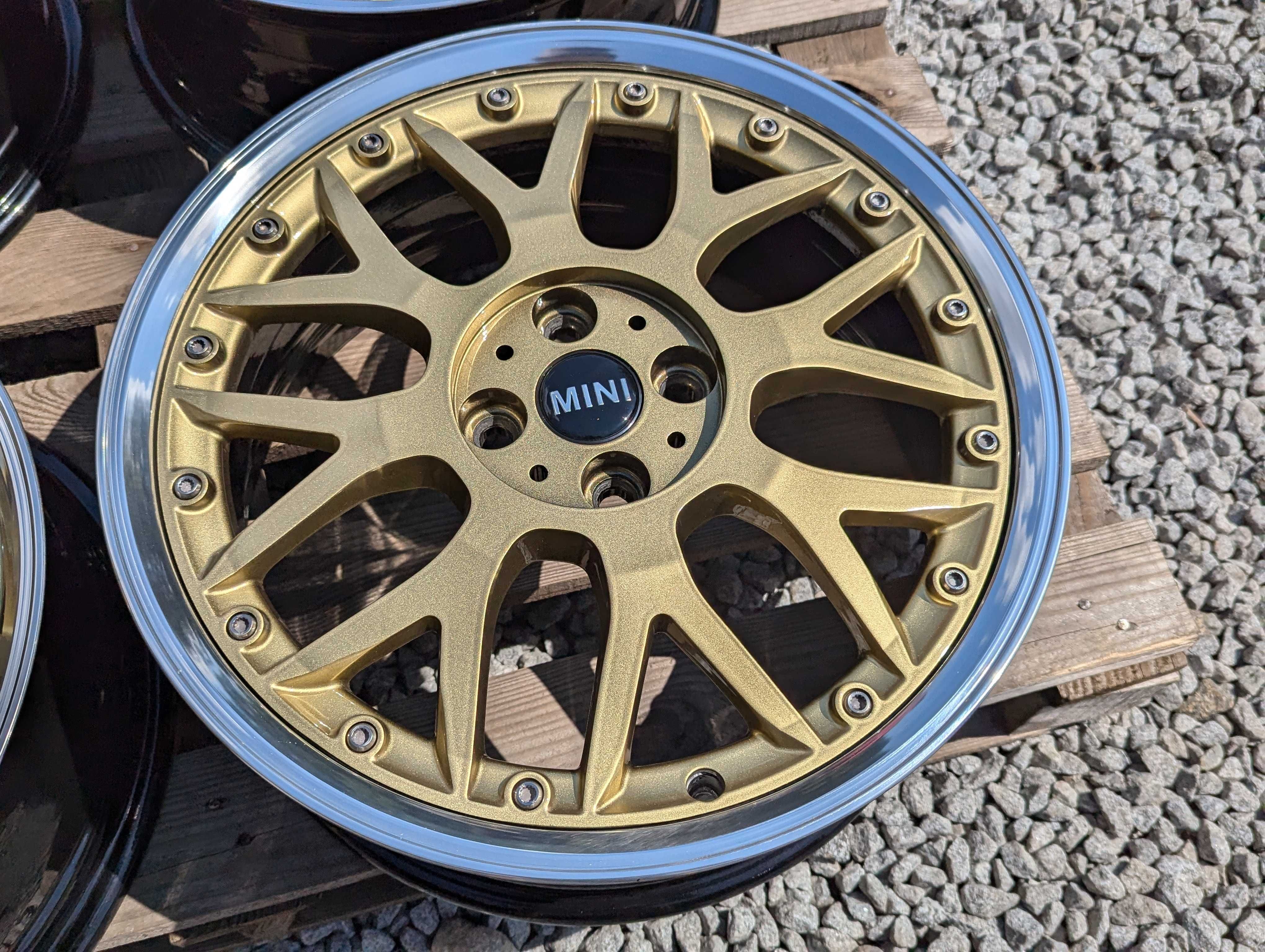 Oryginalne felgi BBS 17" Mini Golf Jetta VAG 4x100 skręcane Custom