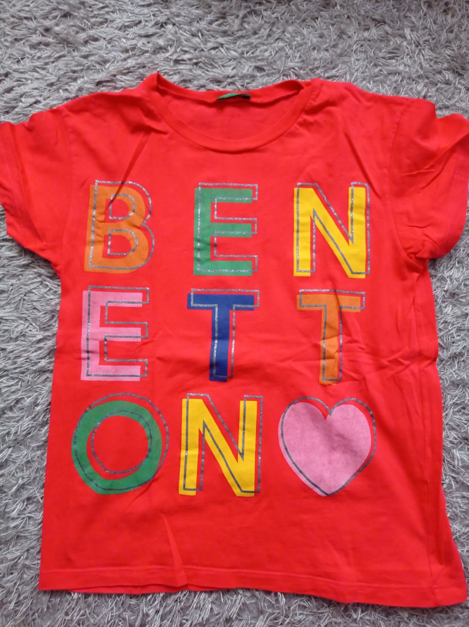 Zestaw 3 bluzeczek Benetton.