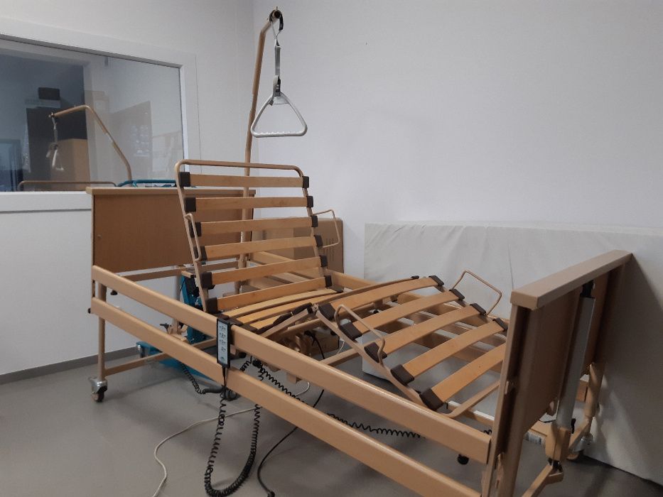 Łóżko rehabilitacyjne elektryczne sterowane pilotem Małopolska Kraków