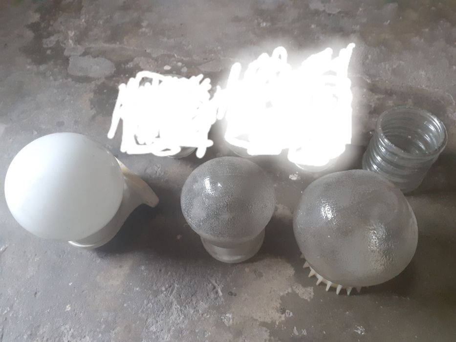 Klosz PRL Vintage do lampy z gwintem