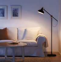 Lampa stojąca podłogowa Ikea czarna Ranarp Jyks agata meble