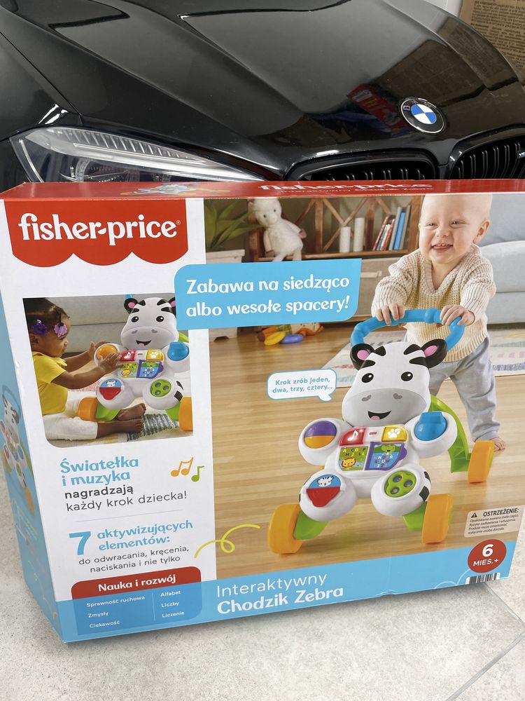 Fisher-Price, Zebra, interaktywny chodzik