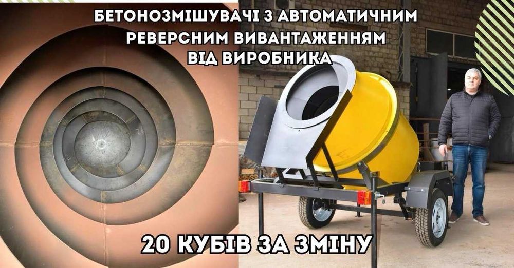 Міксер бетонозмішувач