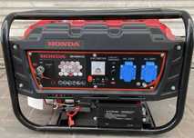 5КВТ Генератор ГАЗ плюс Бензин HONDA 5-5.5 кВт з електростартером ГБО
