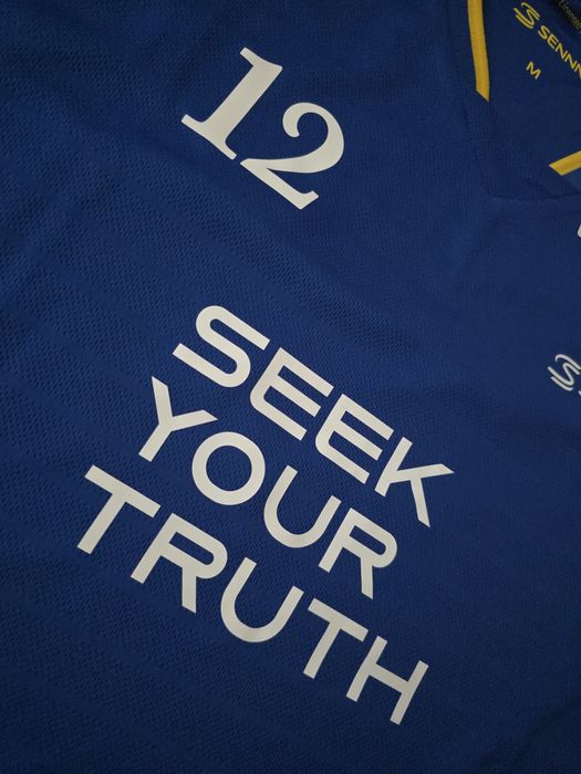 koszulka Ayrton Senna 12, official, Formula 1, F1, M