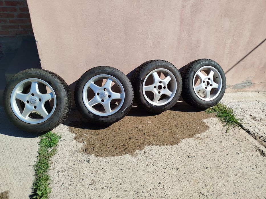Продам шини зимові шип  Pіrellі lce Zero 185/60 R15+ диски BORBET R15