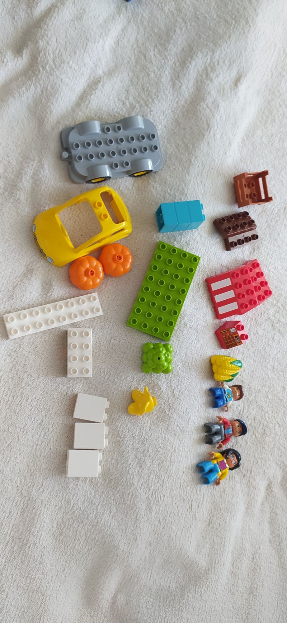 Lego duplo oryginalne na farmie na Targu 10867 duże auto ptaszek dynia