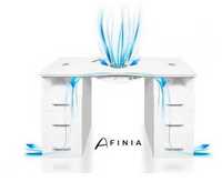 Stół/biurko kosmetyczne Afinia Prestige z pochłaniaczem