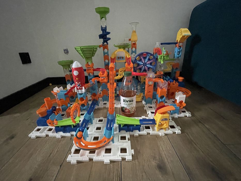 VTech Marble Rush tor kulkowy kulodrom 3 zestawy