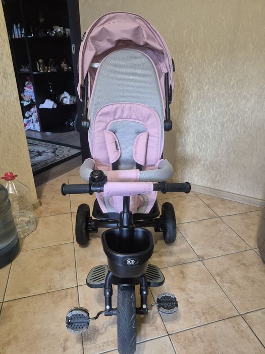 Триколісний велосипед Kinderkraft Spinstep Mauvelous Pink