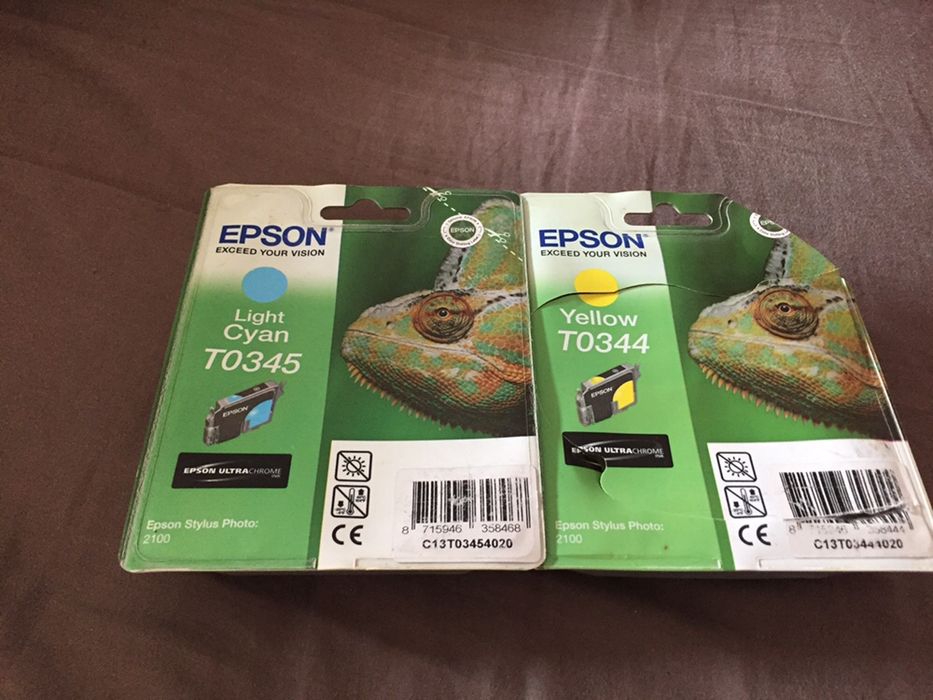 Tinteiros epson 341 348 E1292 E1294 T0344 T0345T para Hp 6950/60/70