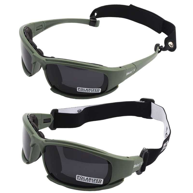 Тактичні спортивні захисні окуляри Daisy X7 оліва.4 лінзи. опт.дроп