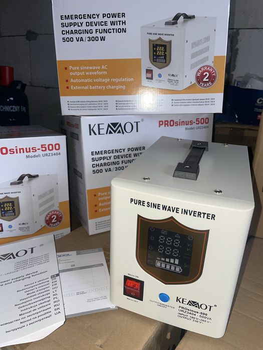 Джерело безперебійного живлення (ДБЖ) KEMOT Prosinus-500, 500VA