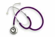 Stetoskop pediatryczny Prof-II Little Doctor dwugłowicowy - fioletowy