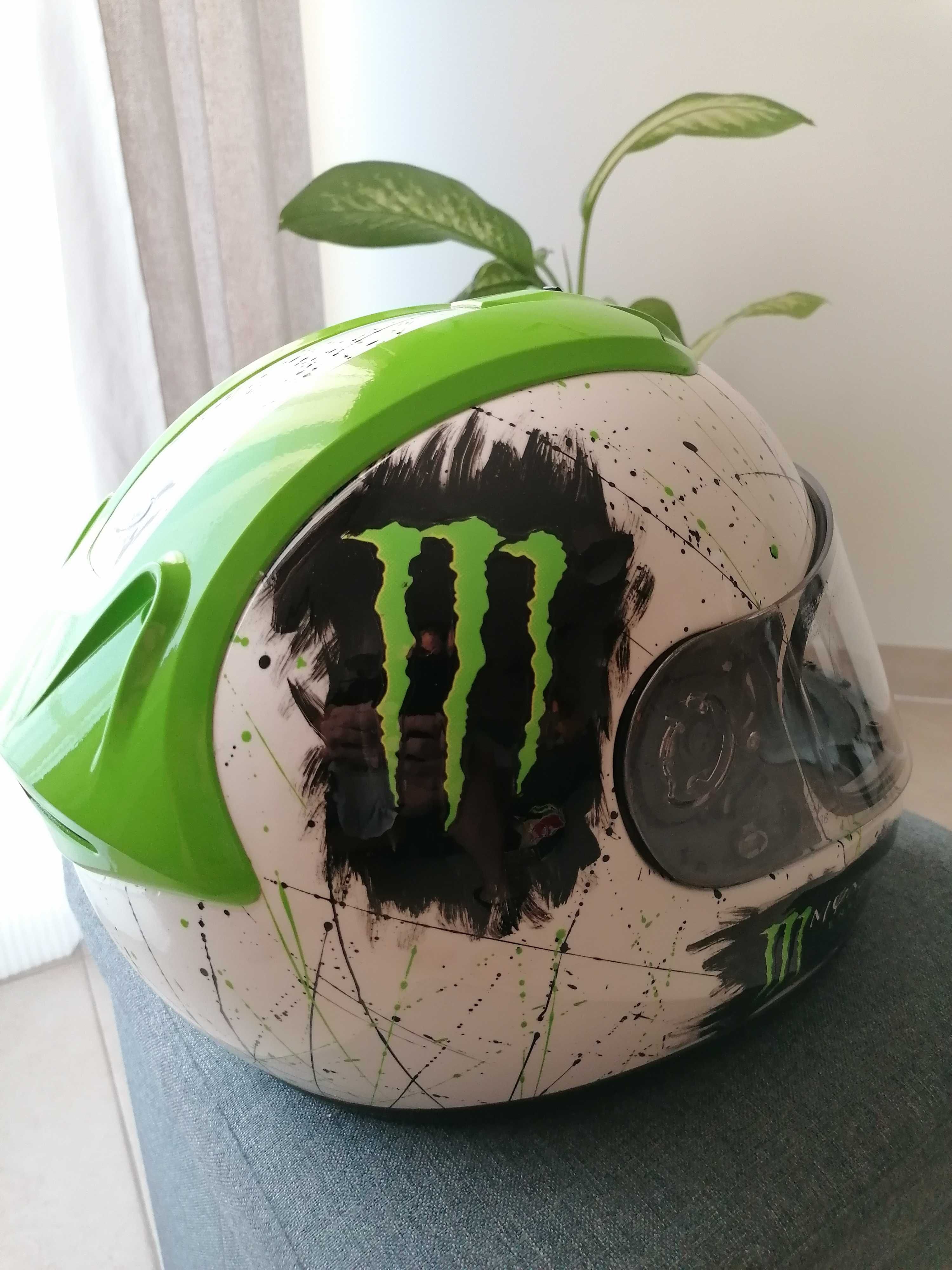 Capacete HJC Integral Monster Energy