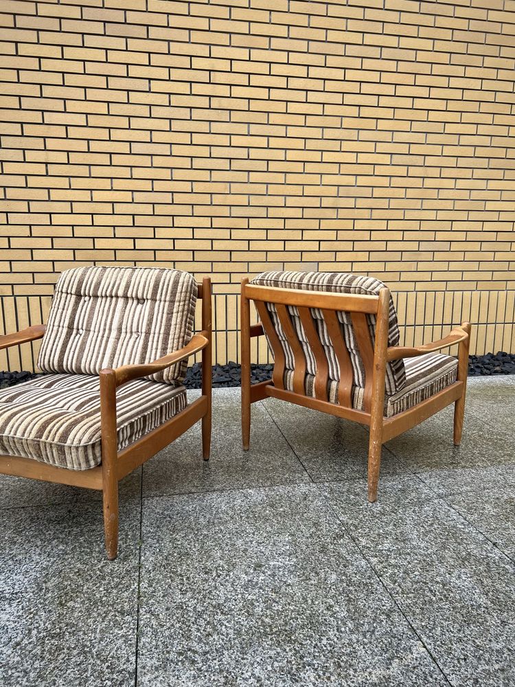 Para foteli Mid-century skandynawskich Magnus Olesen