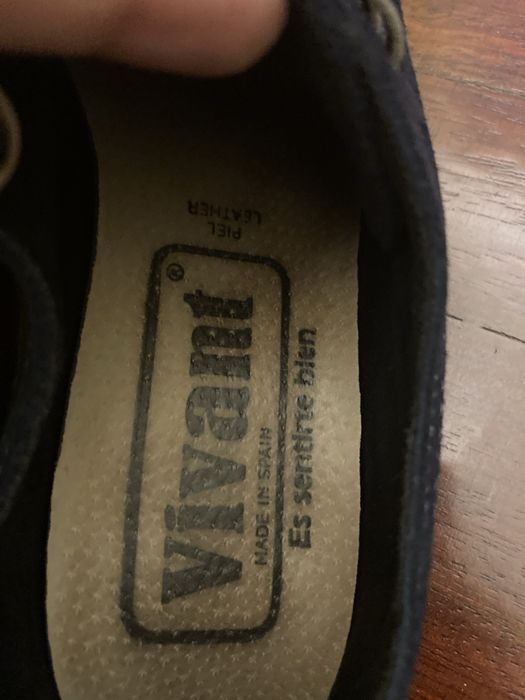 Sapatos senhora/mulher camurça azul 38