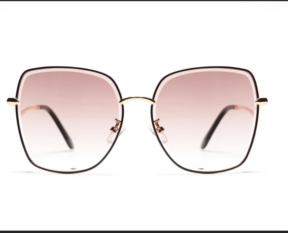 Okulary przeciwsłoneczne nowe brązowe