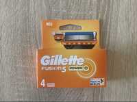 4x ostrza Gillette Fusion + Karta