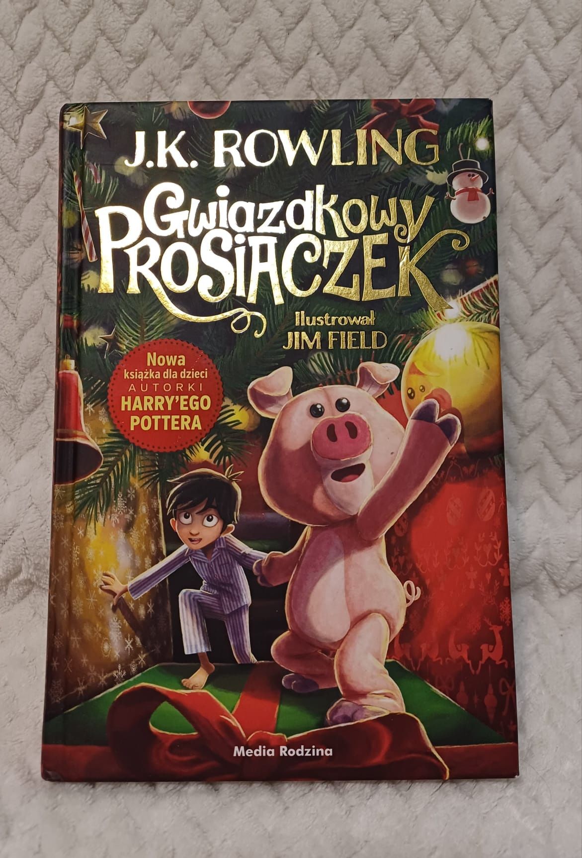 Gwiazdkowy prosiaczek J.K. Rowling - autorka cyklu Harry Potter