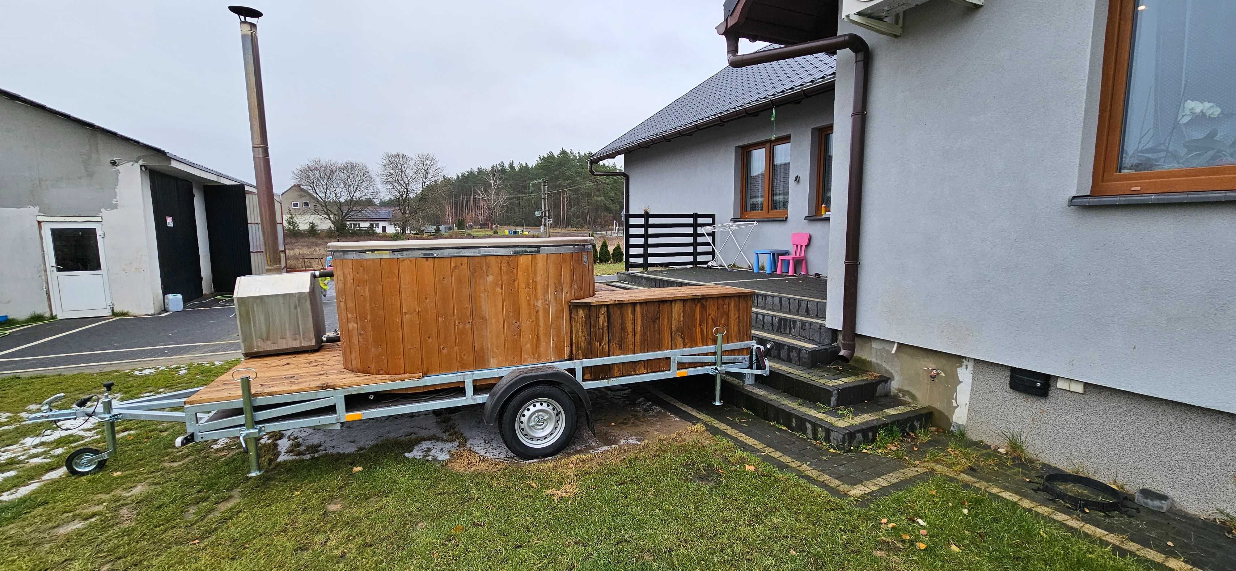 Balia mobilne Jacuzzi 8- 10 osób, ruska bania wynajem