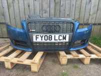 Zderzak przód przedni kompletny audi a4 b7 sline kompletny grill