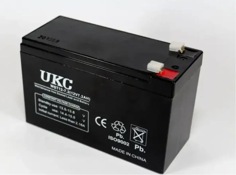 Акумулятор гелевий 12V/7ah UKC 1884