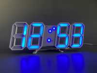 Настільний електронний годинник 3D з Led підсвіткою